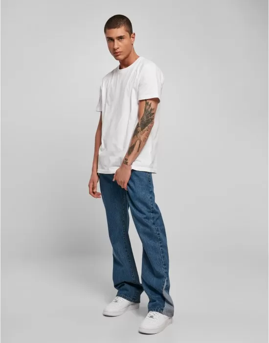 Мъжки дънки в син цвят Organic Denim, Дънки - Hoodstyle.bg