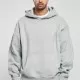 Мъжки суичър с качулка в светлосин цвят Urban Classics Terry Hoody, Суичъри - Hoodstyle.bg