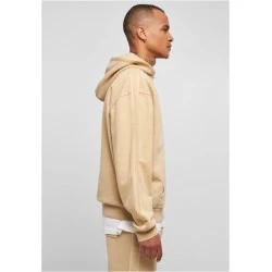 Мъжки суичър с качулка в бежов цвят Urban Classics Terry Hoody