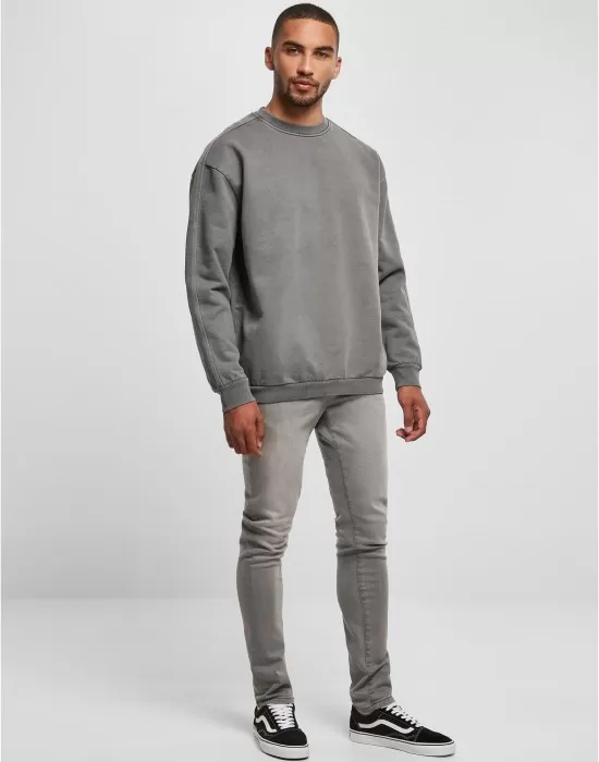 Мъжка блуза в тъмносив цвят Urban Classics Heavy Terry, Блузи - Hoodstyle.bg