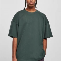 Мъжка тениска в тъмнозелен цвят Urban Classics Tee