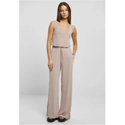 Дамски гащеризон в светлосив цвят Urban Classics Modal Jumpsuit