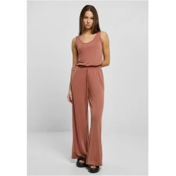 Дамски гащеризон в цвят праскова Urban Classics Modal Jumpsuit