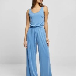 Дамски гащеризон в светлосин цвят Urban Classics Modal Jumpsuit