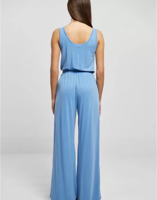 Дамски гащеризон в светлосин цвят Urban Classics Modal Jumpsuit, Жени - Hoodstyle.bg