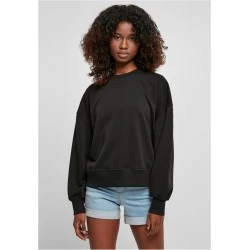 Дамска блуза в черно Urban Classics Oversized Rainbow