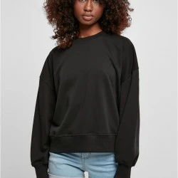 Дамска блуза в черно Urban Classics Oversized Rainbow