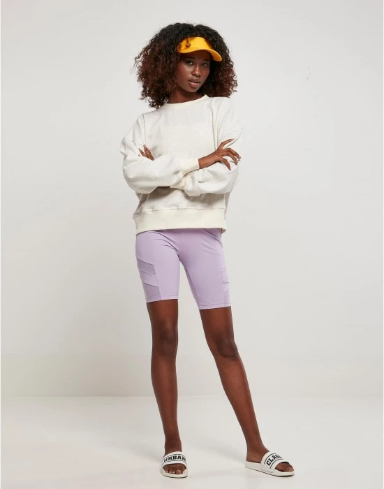 Дамска блуза в бяло Urban Classics Oversized Rainbow, Блузи - Hoodstyle.bg
