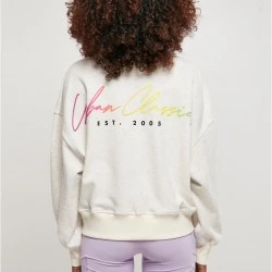 Дамска блуза в бяло Urban Classics Oversized Rainbow