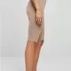 Дамски спортен къс клин в бежов цвят Urban Classics, Къси панталони - Hoodstyle.bg