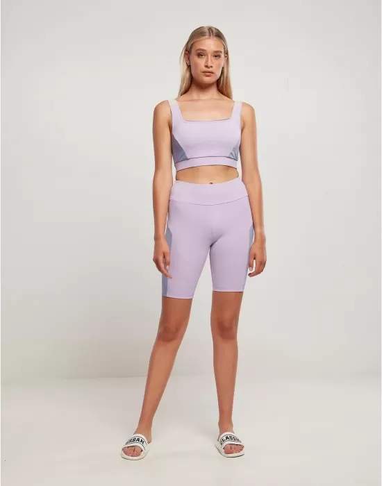 Спортен сутиен в лилав цвят Urban Classics, Жени - Hoodstyle.bg