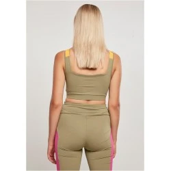 Спортен сутиен в каки цвят Urban Classics