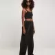 Дамски панталон в черен цвят Urban Classics, Панталони - Hoodstyle.bg