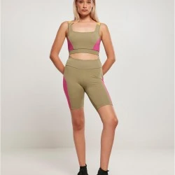 Дамски къс клин в цвят каки Ladies Color Shorts