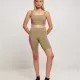 Дамски къс клин в цвят каки Ladies Color Shorts, Клинове - Hoodstyle.bg
