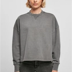 Дамска блуза в цвят графит Urban Classics Ladies Terry