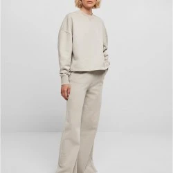 Дамска блуза в светлосив цвят Urban Classics Ladies Terry