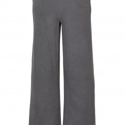 Дамски спортен панталон с широки крачоли в цвят графит Urban Classics Terry Pants
