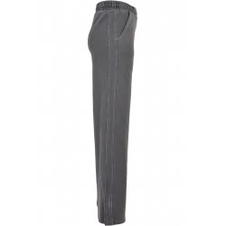 Дамски спортен панталон с широки крачоли в цвят графит Urban Classics Terry Pants