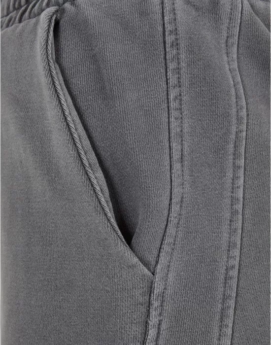 Дамски спортен панталон с широки крачоли в цвят графит Urban Classics Terry Pants, Панталони - Hoodstyle.bg