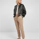 Дамско късо колежанско яке в черен цвят Ladies Jacket, Якета - Hoodstyle.bg