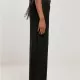 Дамски широк панталон в черен цвят Urban Classics Terry Pants, Панталони - Hoodstyle.bg