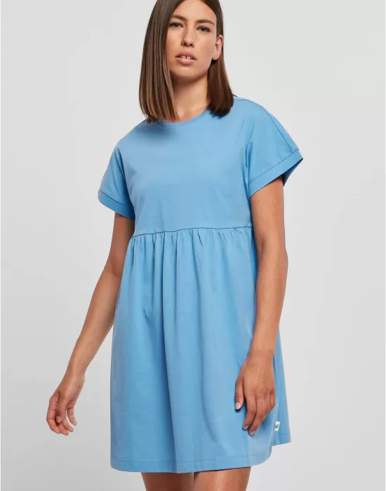 Дамска рокля в светлосин цвят Urban Classics Dress, Рокли - Hoodstyle.bg