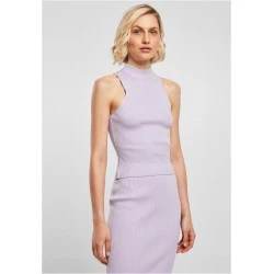 Дамски топ в лилав цвят Ladies Rib Knit