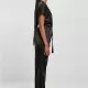 Дамски дълъг сатенен гащеризон в черен цвят Urban Classics Satin Jumpsuit, Жени - Hoodstyle.bg