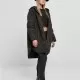 Дамско дълго яке с качулка в черен цвят Urban Classics Hooded Coat, Якета - Hoodstyle.bg