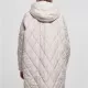 Дамско дълго яке с качулка в светлосив цвят Urban Classics Hooded Coat, Якета - Hoodstyle.bg