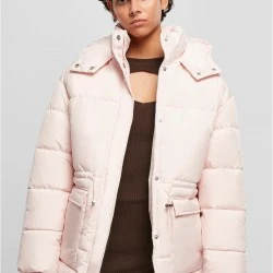 Дамско зимно яке в светлорозов цвят Urban Classics Ladies Jacket