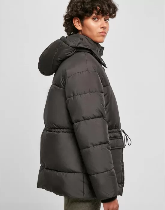 Дамско зимно яке в черен цвят Urban Classics Ladies Jacket, Якета - Hoodstyle.bg