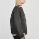 Дамско колежанско яке в черен цвят Urban Classics Ladies College Jacket, Якета - Hoodstyle.bg