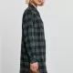 Дамска карирана риза тип рокля Urban Classics Shirt Dress jasper/black, Рокли - Hoodstyle.bg