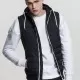 Мъжка жилетка без ръкави в черно Urban Classics Small Bubble Hooded Vest, Якета - Hoodstyle.bg