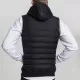 Мъжка жилетка без ръкави в черно Urban Classics Small Bubble Hooded Vest, Якета - Hoodstyle.bg