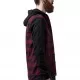 Мъжки кариран суичър Urban Classics blkburgundyblk, Суичъри - Hoodstyle.bg
