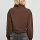 Дамски суичър с висока яка в кафяв цвят Urban Classics, Суичъри - Hoodstyle.bg