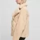 Дамско пухкаво яке в бежов цвят Ladies Sherpa Jacket, Якета - Hoodstyle.bg