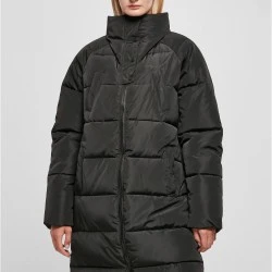 Дамско дълго яке в черен цвят Urban Classics Puffer Coat