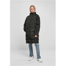Дамско дълго яке в черен цвят Urban Classics Puffer Coat