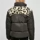Дамско яке с широка кройка в черен цвят Urban Classics Ladies AOP Jacket, Якета - Hoodstyle.bg