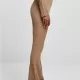 Дамски плетен клин в бежов цвят Urban Classics Rib Knit Leggings, Клинове - Hoodstyle.bg