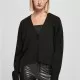 Дамска къса жилетка в черен цвят Urban Classics Ladies Cardigan, Жилетки - Hoodstyle.bg