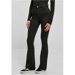 Дамски дънки в черен цвят Urban Classics Ladies Denim Pants
