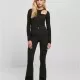 Дамски дънки в черен цвят Urban Classics Ladies Denim Pants, Дънки - Hoodstyle.bg
