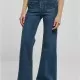 Дамски дънки с висока талия в син цвят Urban Classics Denim Pants, Дънки - Hoodstyle.bg