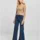 Дамски дънки с висока талия в син цвят Urban Classics Denim Pants, Дънки - Hoodstyle.bg