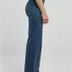 Дамски дънки с висока талия в син цвят Urban Classics Denim Pants, Дънки - Hoodstyle.bg